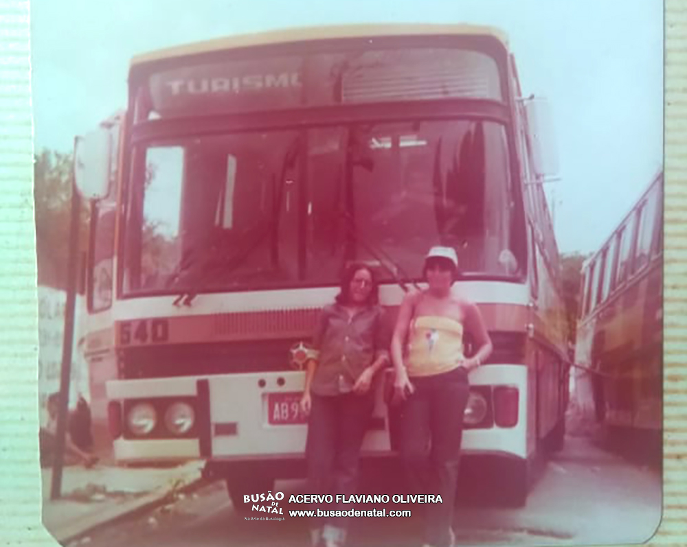 Turismo com a Riograndense em 1978 para Fortaleza/CE